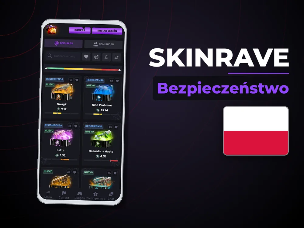 Skinrave - Bezpieczeństwo