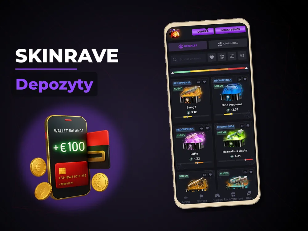 Skinrave - Depozyty