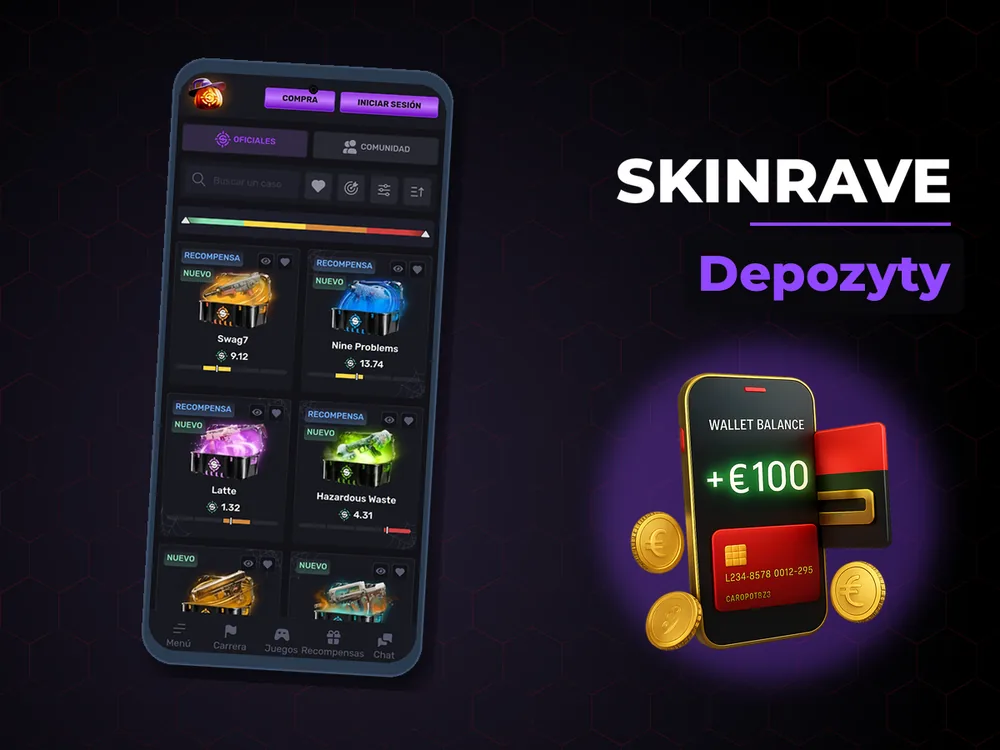 Skinrave - Depozyty