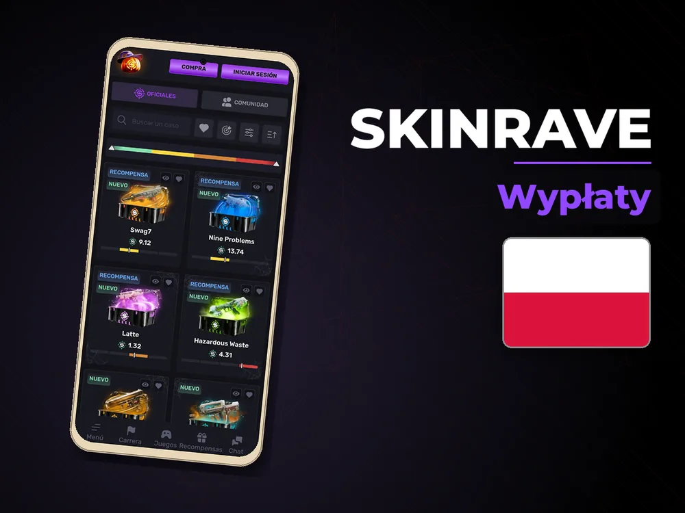 Skinrave - Wypłaty