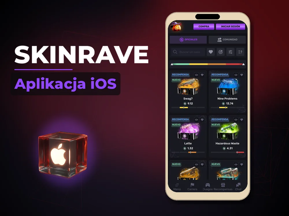 Skinrave - Aplikacja iOS