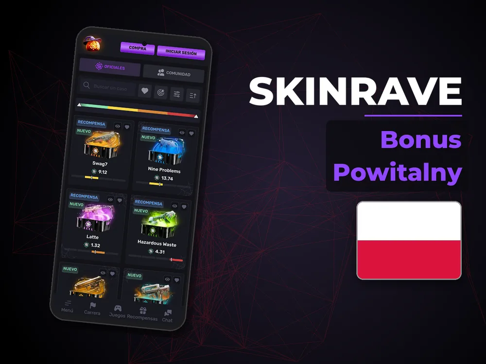 Skinrave - Bonus Powitalny