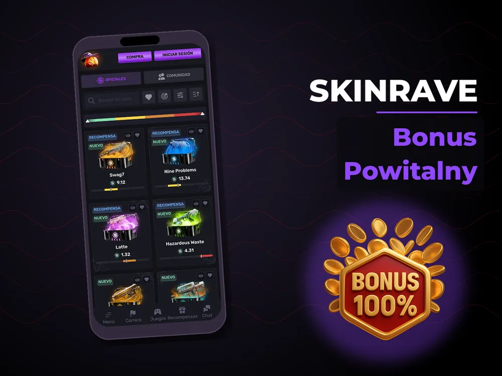 Skinrave - Bonus Powitalny