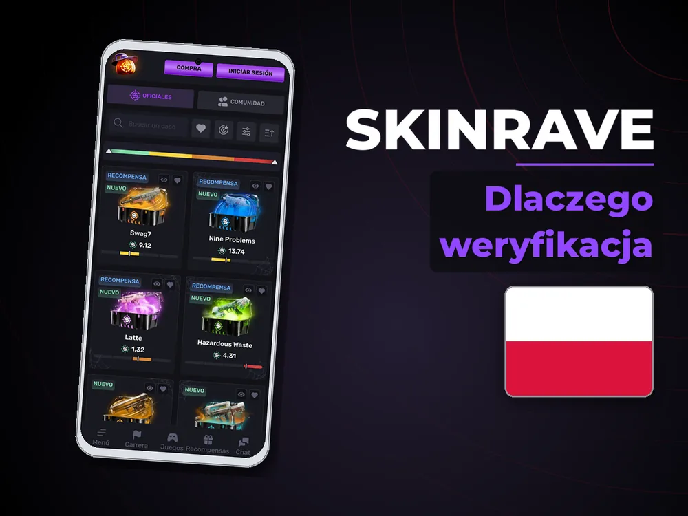 Skinrave - Dlaczego weryfikacja
