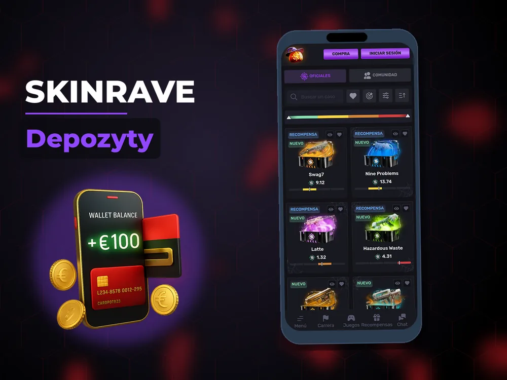 Skinrave - Depozyty