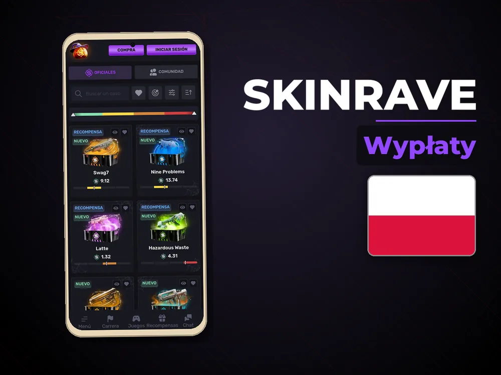 Skinrave - Wypłaty