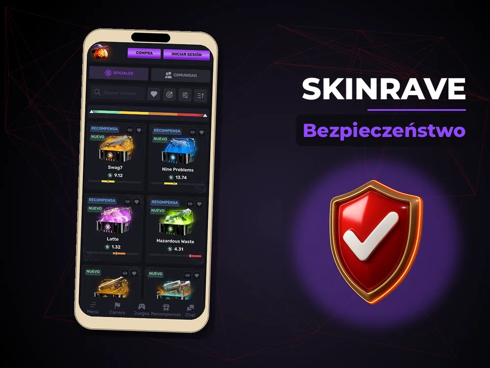 Skinrave - Rozpakowywanie Skinów