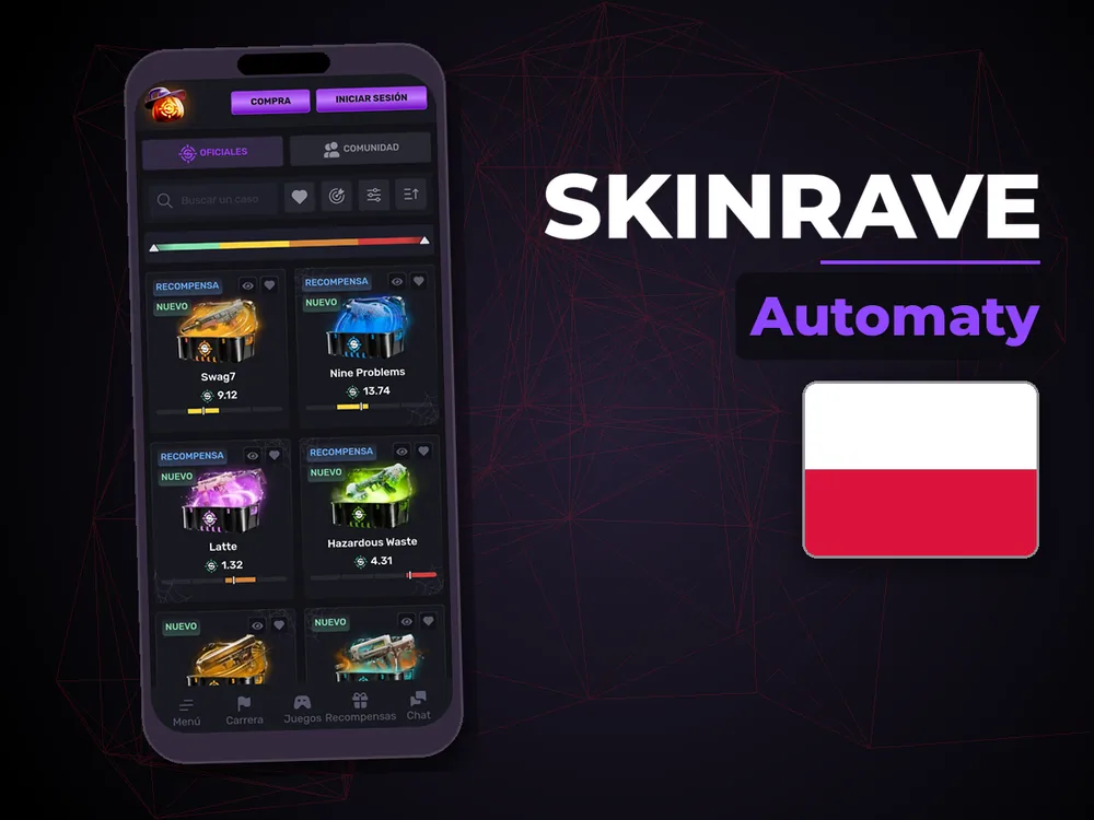 Skinrave - Automaty