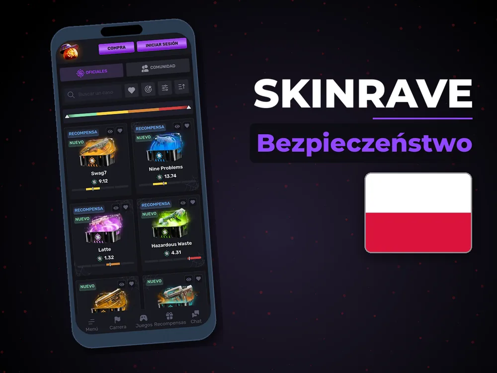 Skinrave - Bezpieczeństwo
