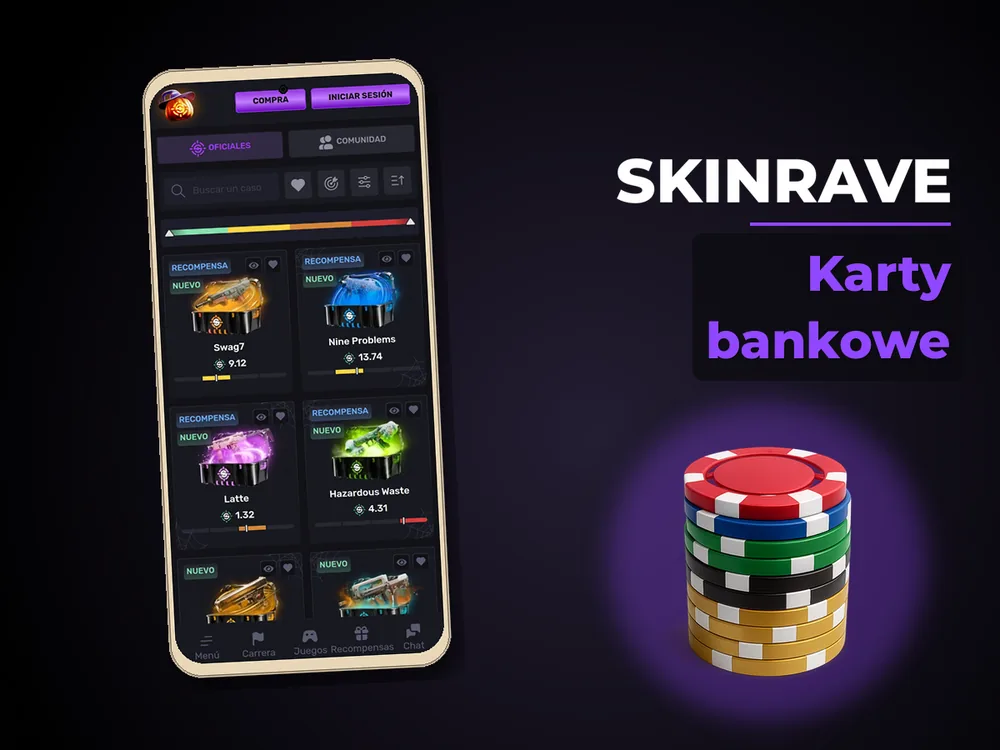 Skinrave - Karty bankowe